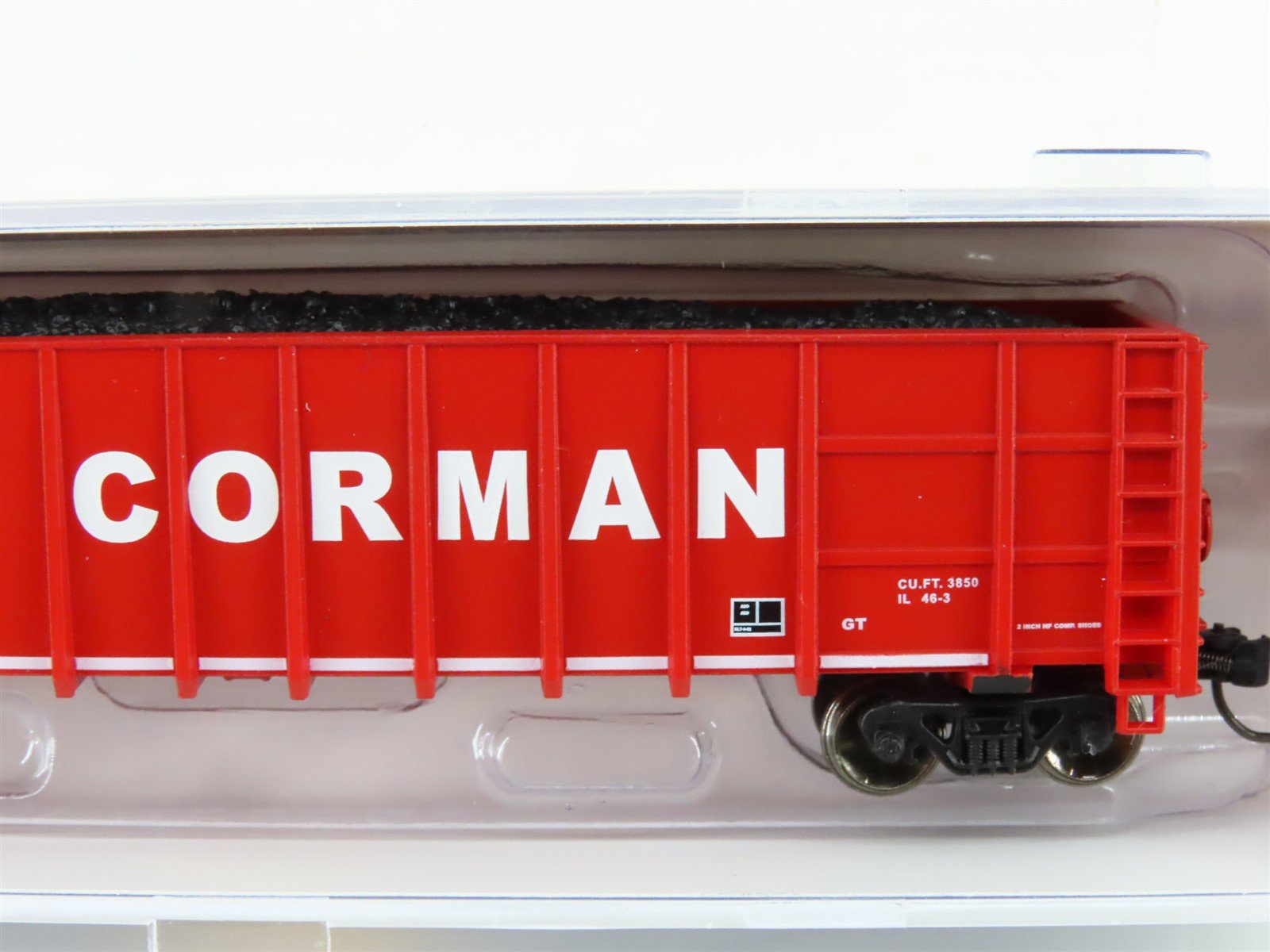 N Scale Athearn ATH5944 RJCP RJ Gorman Thrall High Side Gondola #1501 w/ Load