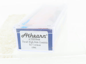N Scale Athearn ATH5944 RJCP RJ Gorman Thrall High Side Gondola #1501 w/ Load