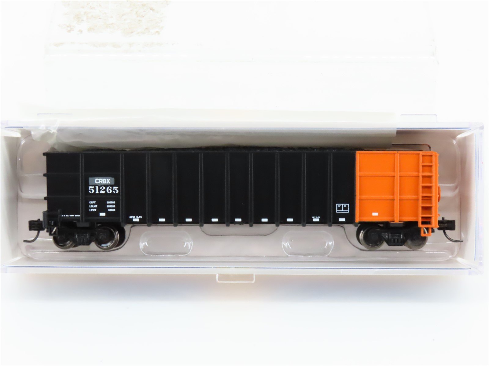 N Scale Athearn ATH17127 CRBX Omni Source Corp. High Side Gondola #51265 w/ Load