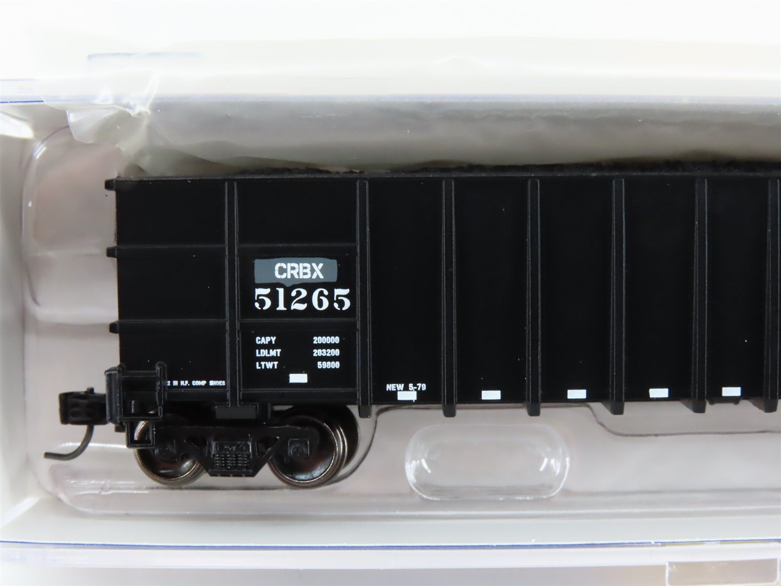 N Scale Athearn ATH17127 CRBX Omni Source Corp. High Side Gondola #51265 w/ Load