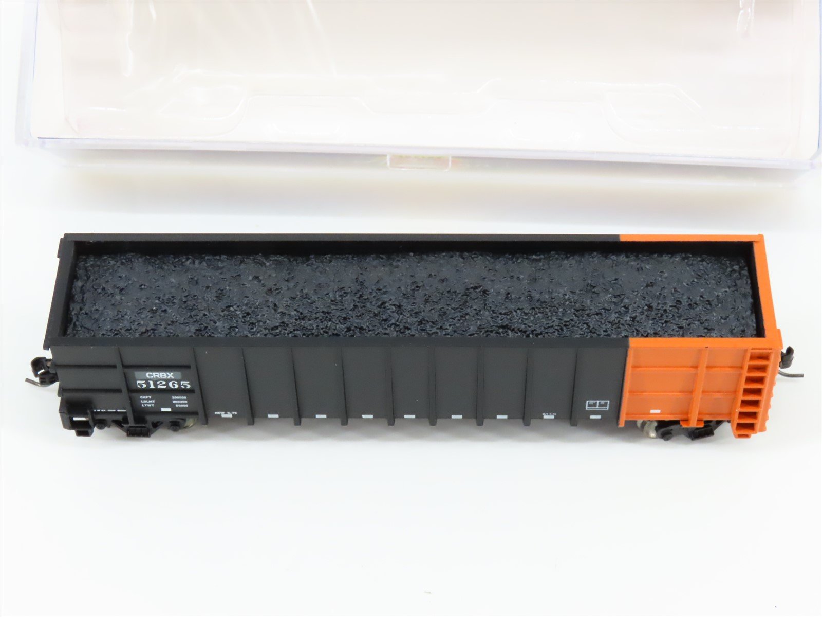 N Scale Athearn ATH17127 CRBX Omni Source Corp. High Side Gondola #51265 w/ Load