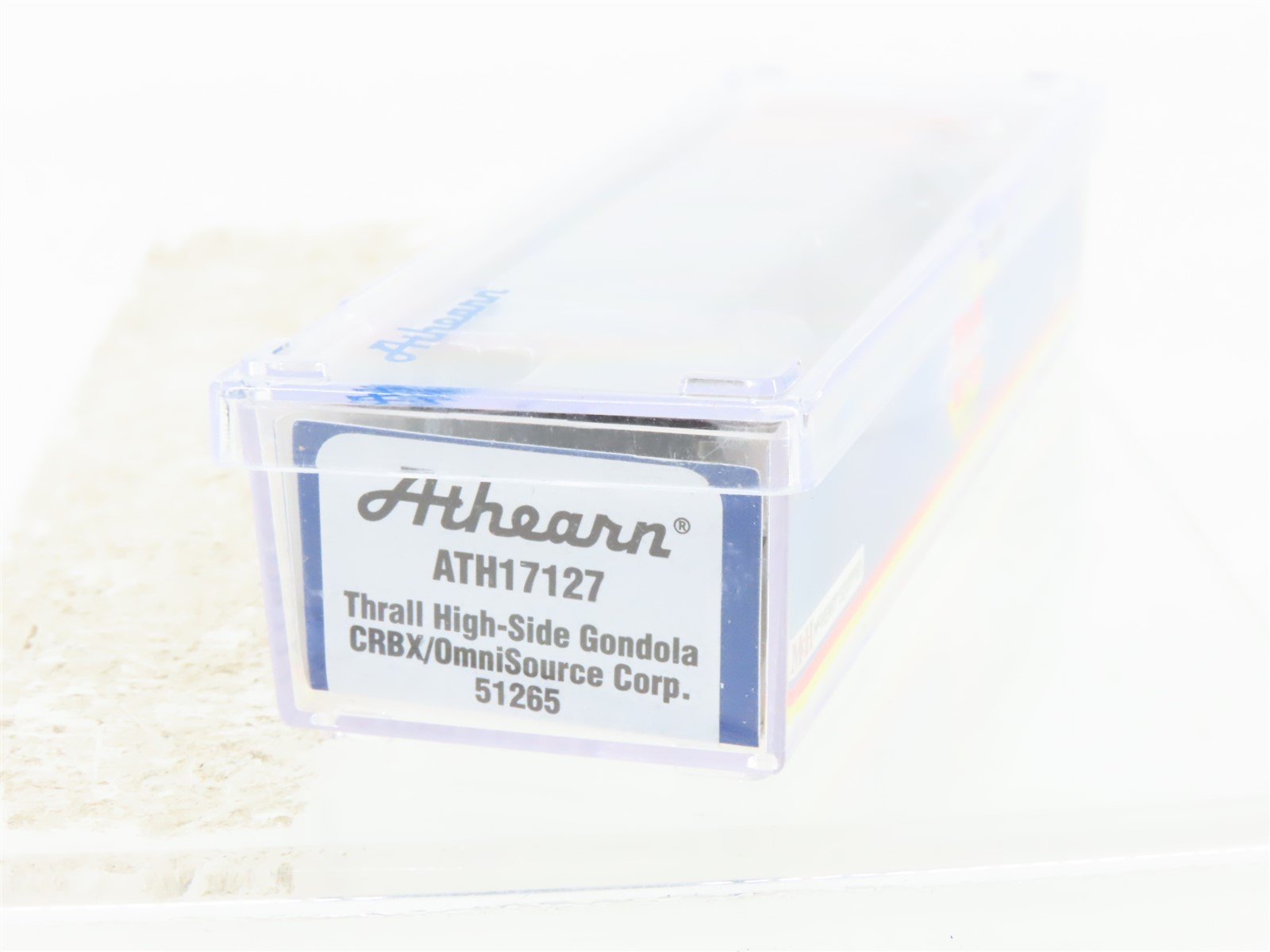 N Scale Athearn ATH17127 CRBX Omni Source Corp. High Side Gondola #51265 w/ Load