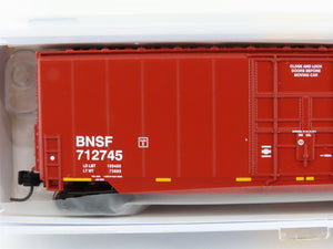 N Scale Athearn ATH3768 BNSF Railway 50' High Cube Smooth Side Box Car #712745