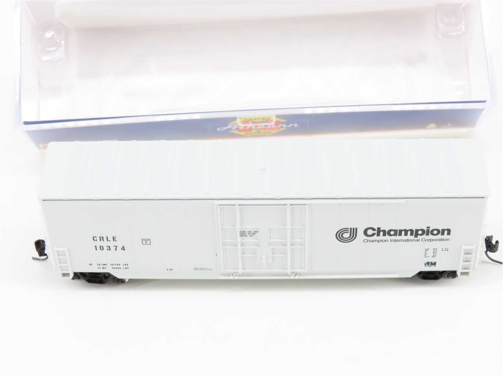 N Scale Athearn ATH3773 CRLE Champion International 50' High Cube Box Car #10374