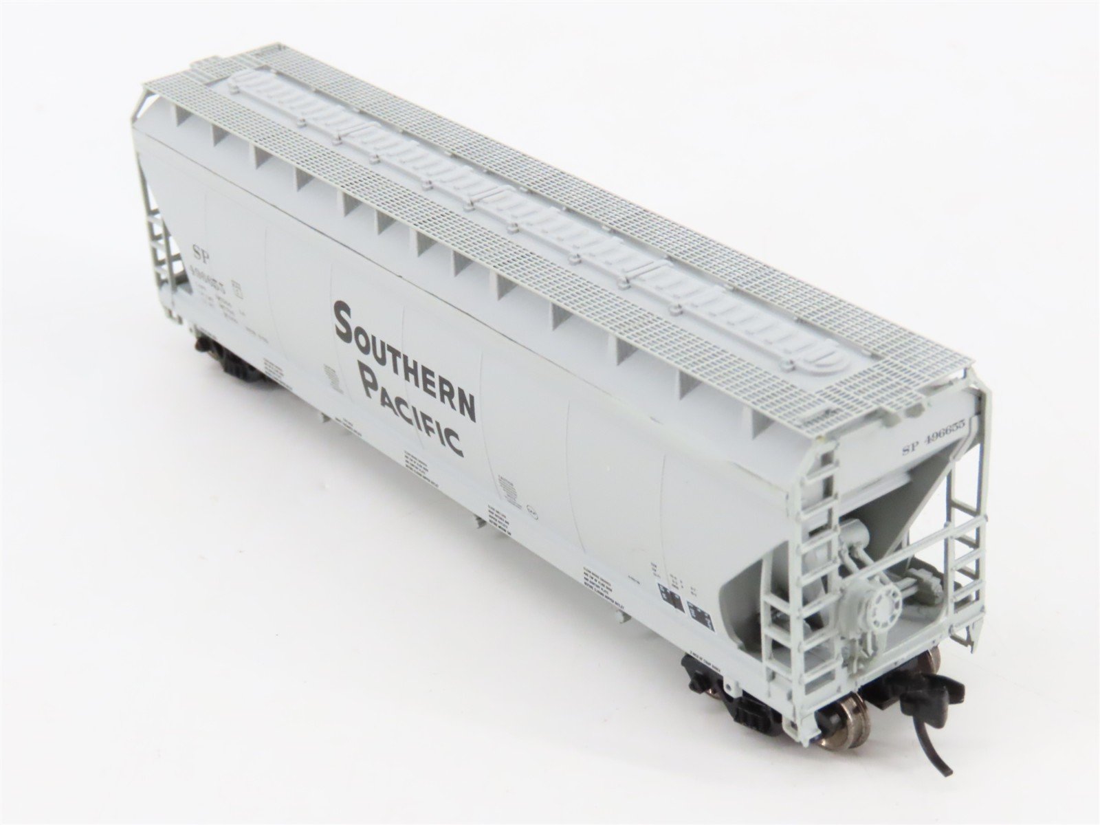 N Scale InterMountain 67003-27 SP Southern Pacific 3-Bay Hopper 496655 RTR
