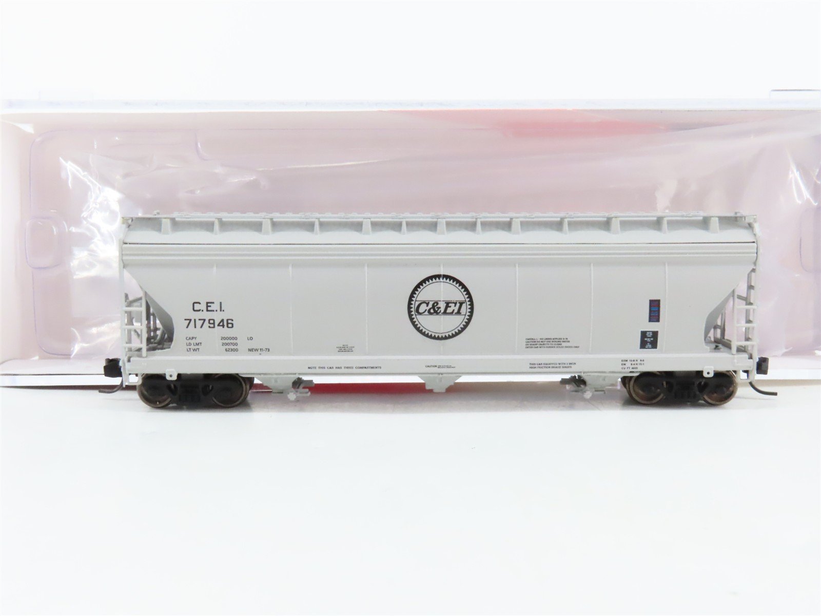 N Scale InterMountain 67079-06 C&EI Chicago & Eastern Illinois Hopper 717946 RTR