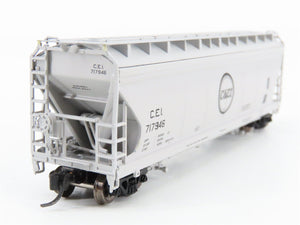 N Scale InterMountain 67079-06 C&EI Chicago & Eastern Illinois Hopper 717946 RTR