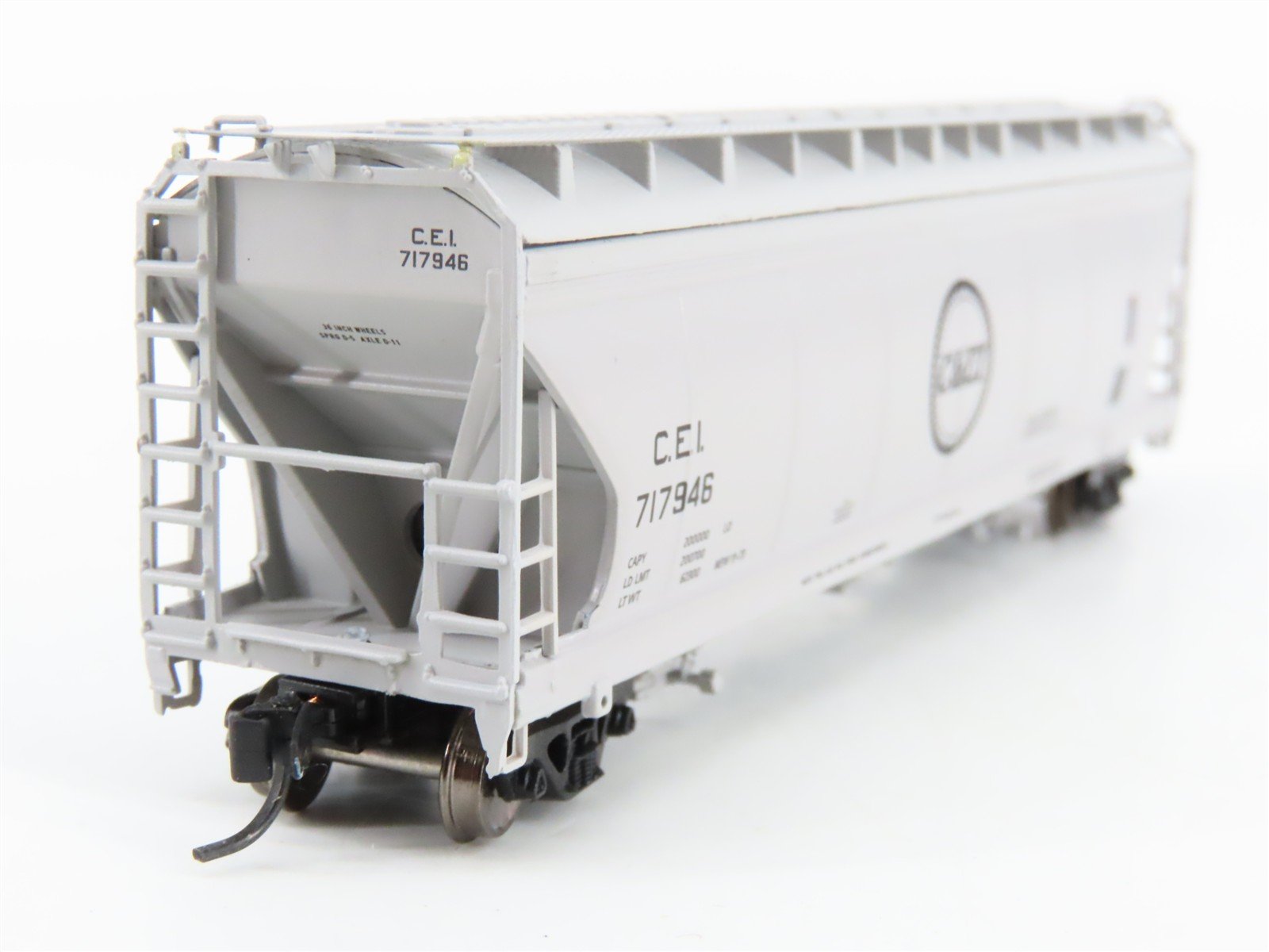 N Scale InterMountain 67079-06 C&EI Chicago & Eastern Illinois Hopper 717946 RTR
