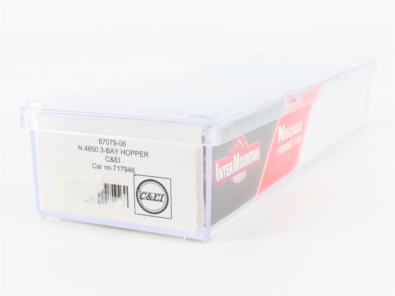 N Scale InterMountain 67079-06 C&EI Chicago & Eastern Illinois Hopper 717946 RTR