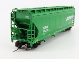N Scale InterMountain 67082-06 BNSF Railway 3-Bay Covered Hopper 403372 RTR