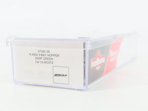 N Scale InterMountain 67082-06 BNSF Railway 3-Bay Covered Hopper 403372 RTR