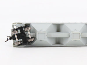 N Scale InterMountain 653111-04 UP Union Pacific 3-Bay Covered Hopper 73468 RTR