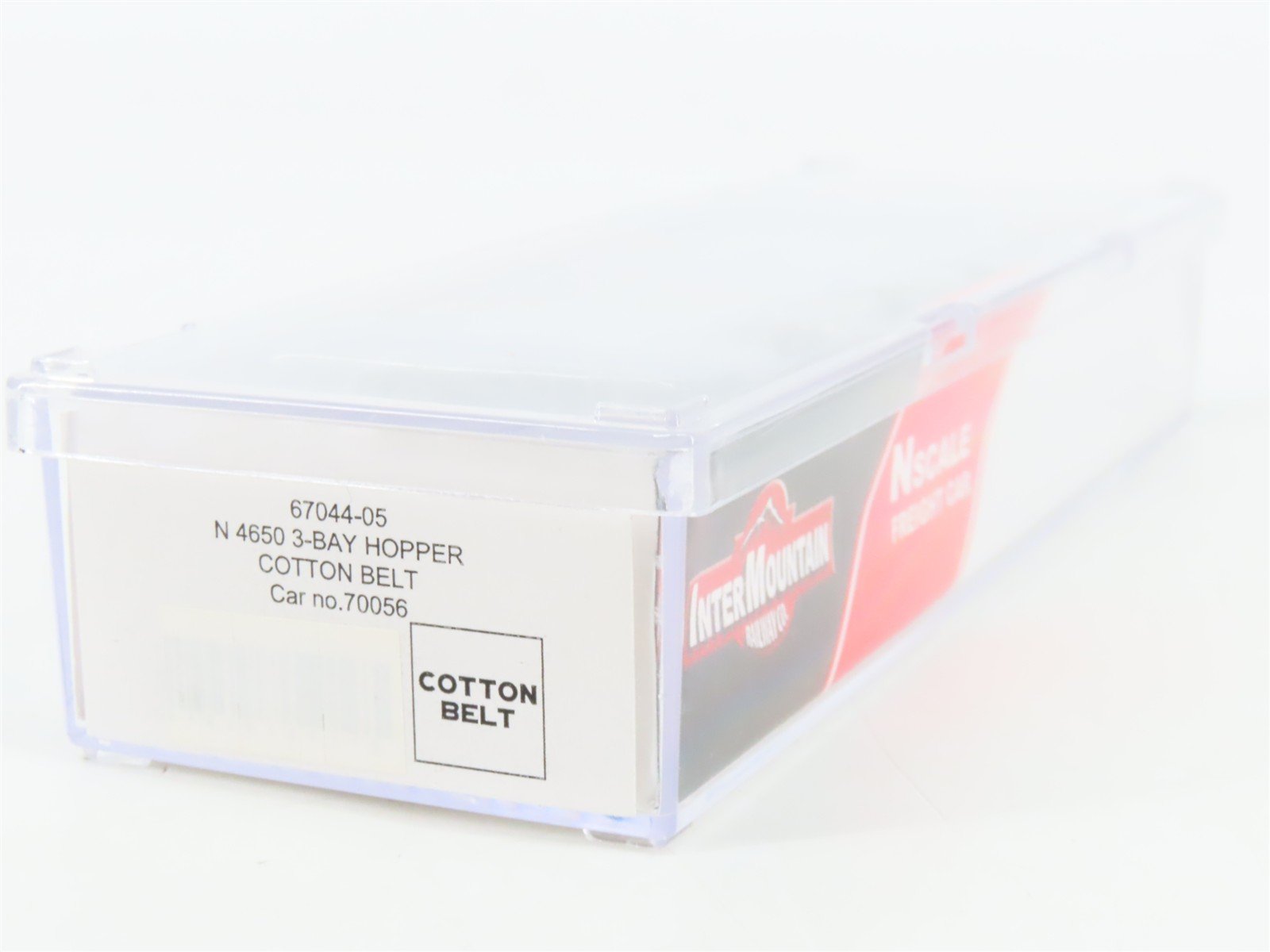 N Scale InterMountain 67044-05 SSW Cotton Belt 3-Bay Hopper 70056 RTR