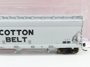 N Scale InterMountain 67044-10 SSW Cotton Belt 3-Bay Covered Hopper 70462 RTR