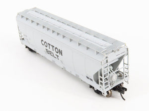 N Scale InterMountain 67044-10 SSW Cotton Belt 3-Bay Covered Hopper 70462 RTR