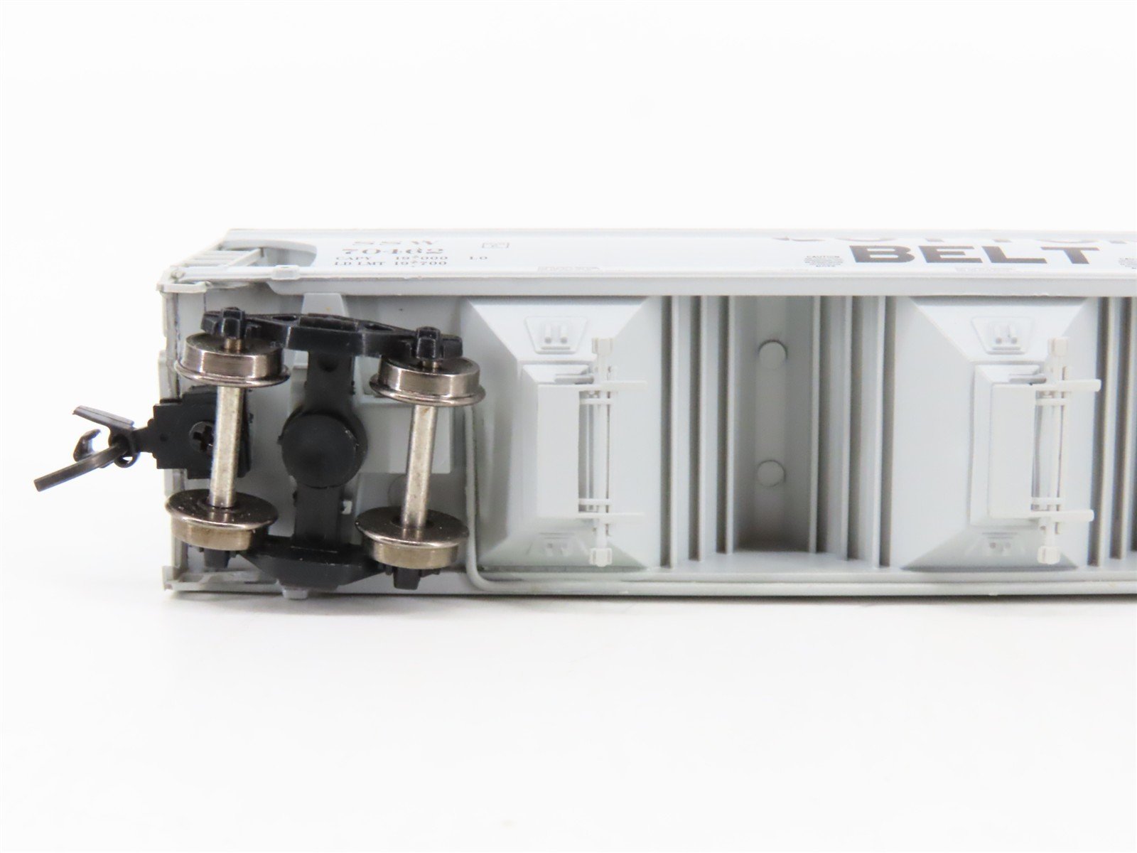 N Scale InterMountain 67044-10 SSW Cotton Belt 3-Bay Covered Hopper 70462 RTR