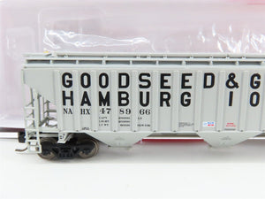 N Scale InterMountain 653107-06 NAHX Goodseed & Grain 3-Bay Covered Hopper RTR