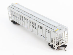 N Scale InterMountain 653107-06 NAHX Goodseed & Grain 3-Bay Covered Hopper RTR