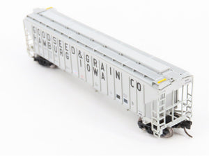 N Scale InterMountain 653107-06 NAHX Goodseed & Grain 3-Bay Covered Hopper RTR
