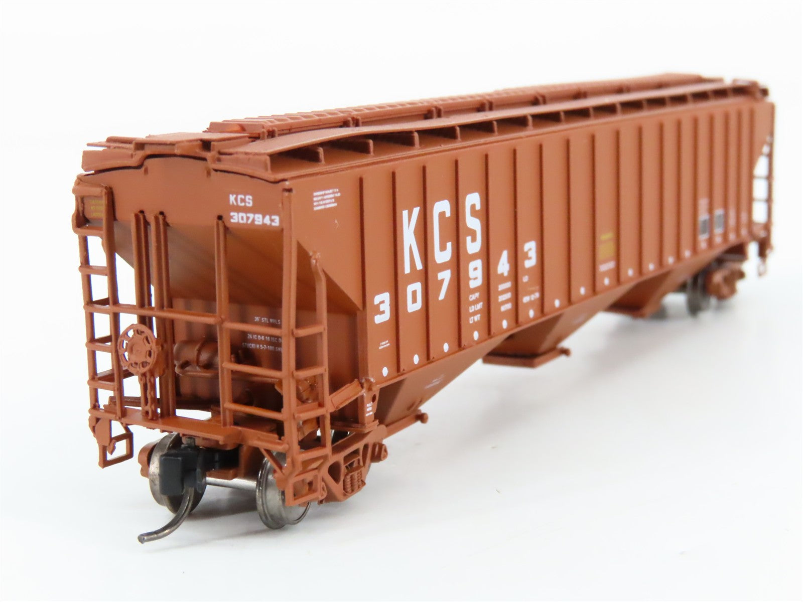N Scale InterMountain 65305-11 KCS Kansas City Southern Hopper 307943 RTR