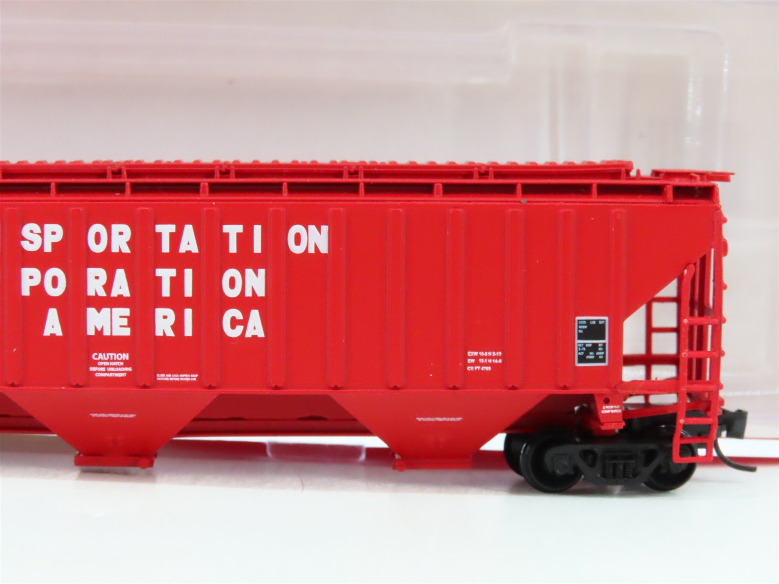 N Scale InterMountain 65378-19 Transportation Corporation of America Hopper RTR