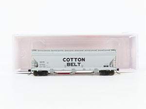 N Scale InterMountain 67044-09 SSW Cotton Belt 3-Bay Covered Hopper 70401 RTR