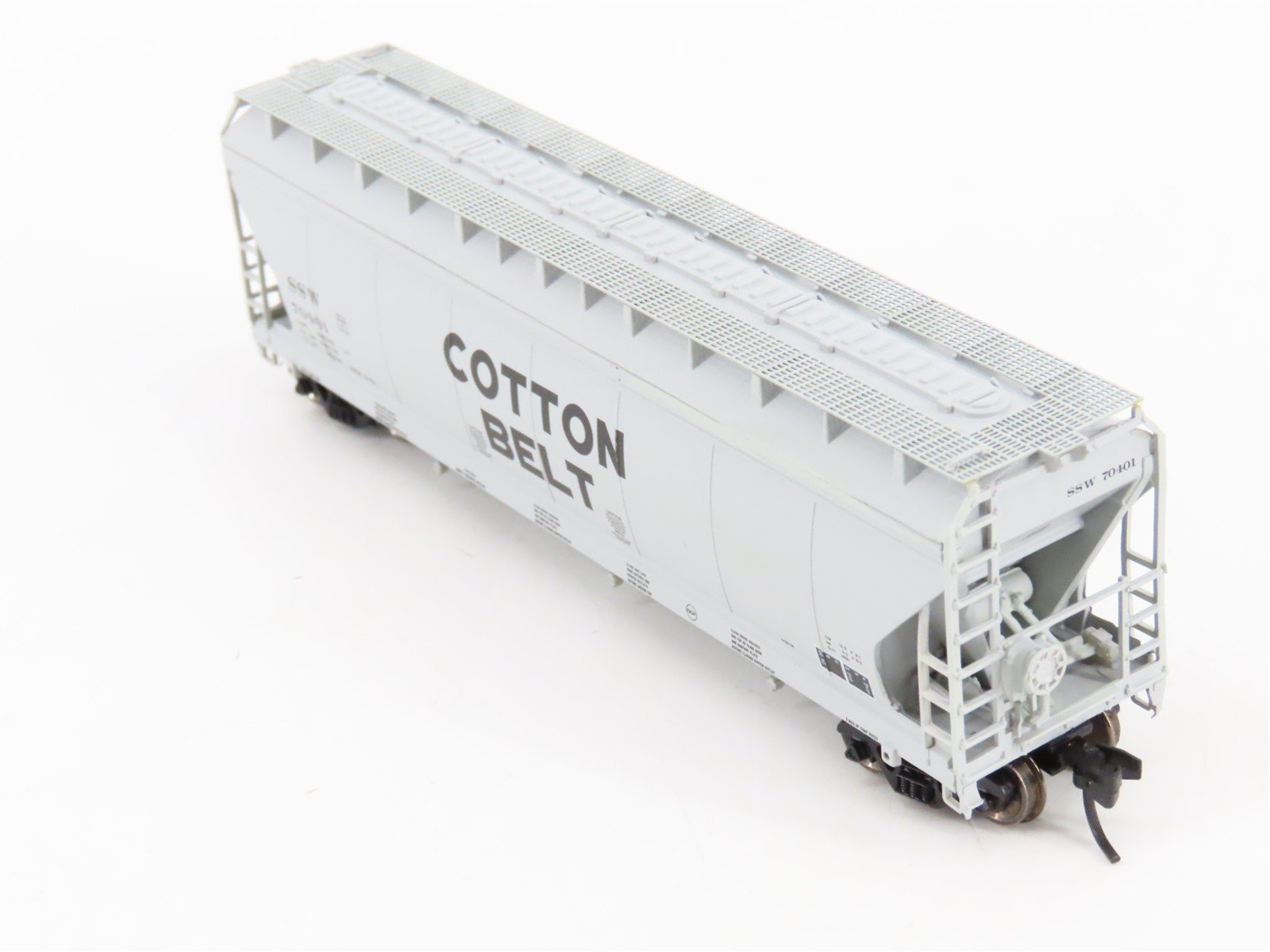 N Scale InterMountain 67044-09 SSW Cotton Belt 3-Bay Covered Hopper 70401 RTR