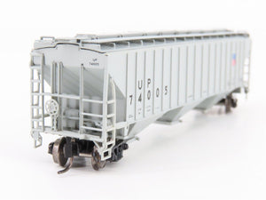 N Scale InterMountain 653111-06 UP Union Pacific 3-Bay Covered Hopper 74005 RTR