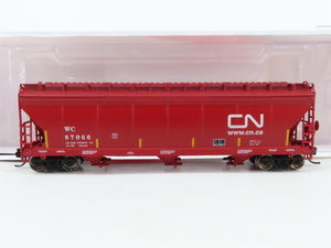 N Scale InterMountain 67091-06 WC Wisconsin Central 3-Bay Covered Hopper RTR