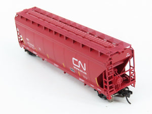 N Scale InterMountain 67091-06 WC Wisconsin Central 3-Bay Covered Hopper RTR