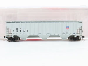N Scale InterMountain 653111-05 UP Union Pacific 3-Bay Covered Hopper 73561 RTR