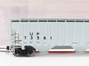 N Scale InterMountain 653111-05 UP Union Pacific 3-Bay Covered Hopper 73561 RTR
