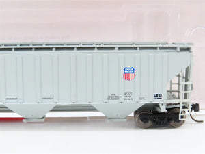 N Scale InterMountain 653111-05 UP Union Pacific 3-Bay Covered Hopper 73561 RTR