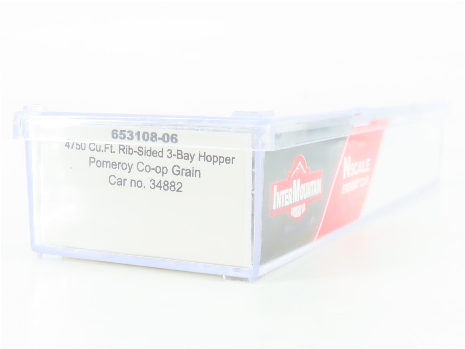 N Scale InterMountain 653108-06 PTLX Pomeroy Co-op Grain Hopper 34882 RTR