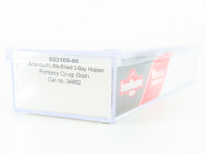 N Scale InterMountain 653108-06 PTLX Pomeroy Co-op Grain Hopper 34882 RTR