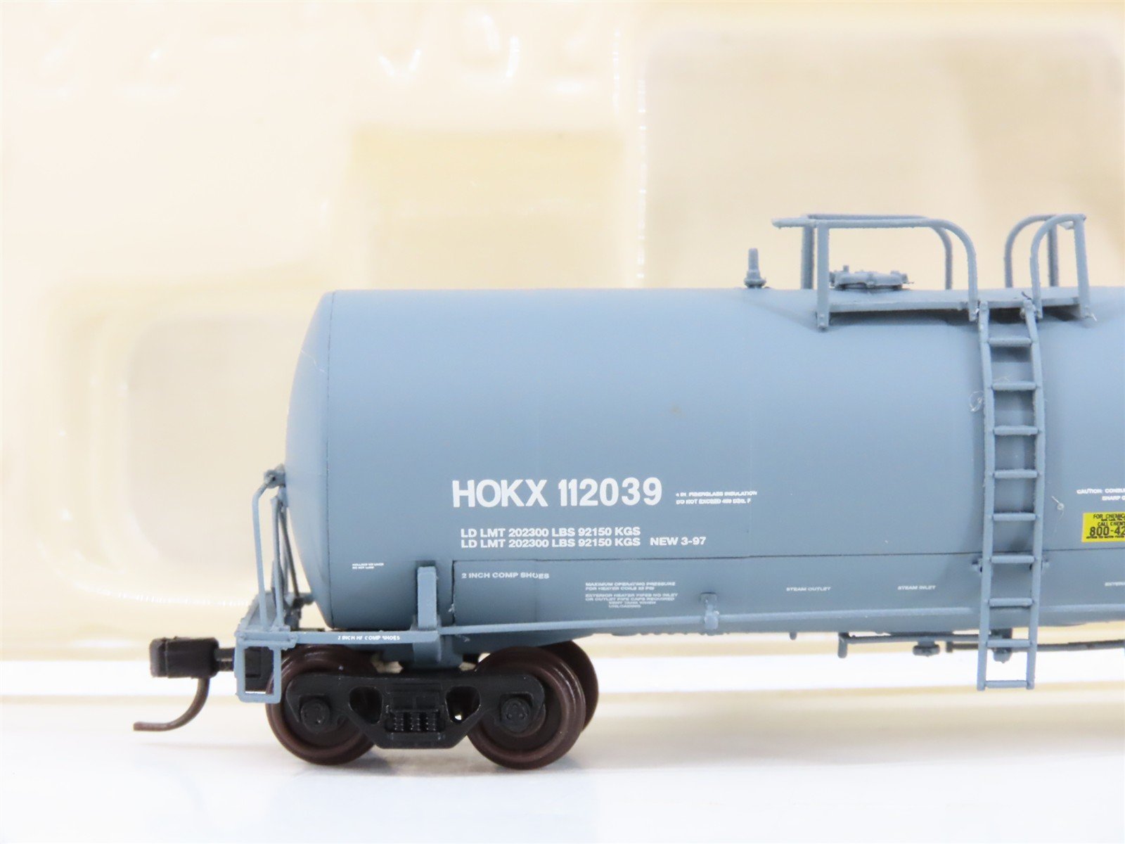 N Scale Atlas 50002091 Occidental Chemical Trinity 17,600 Gallon Tank Car RTR