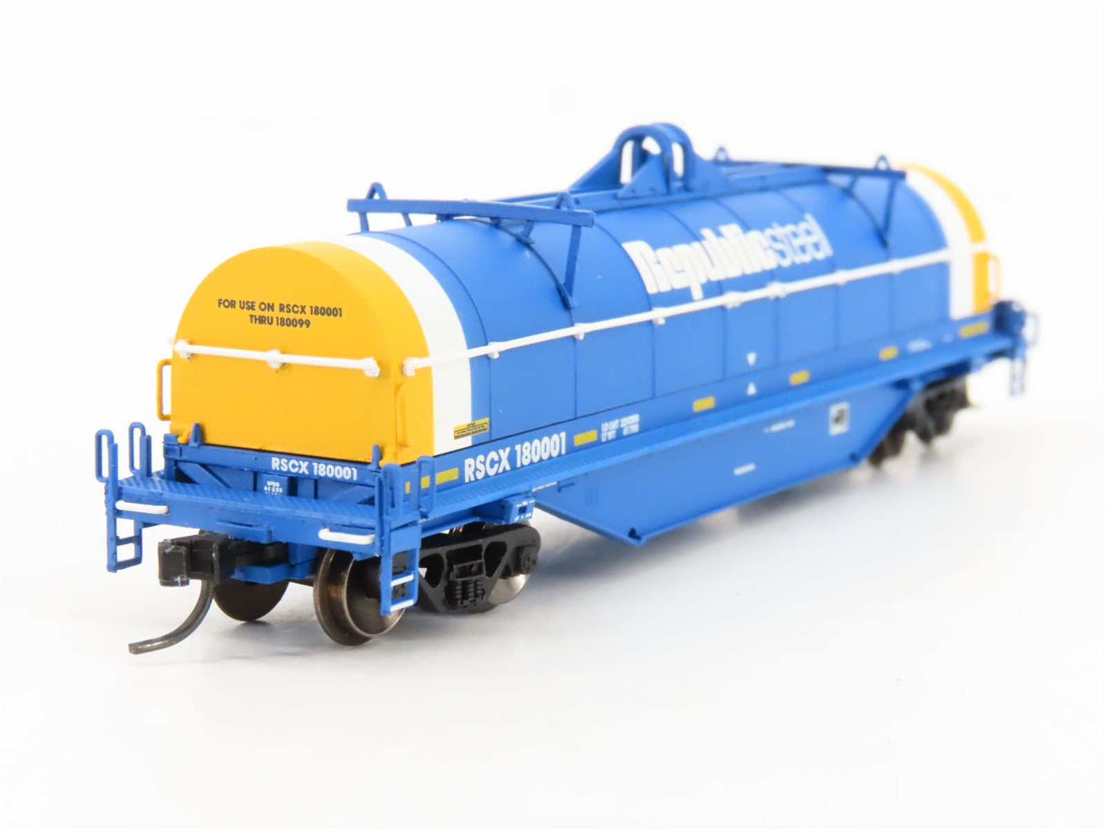 N Scale Atlas 50002190 RSCX Republic Steel 42' Coil Car 180001 RTR