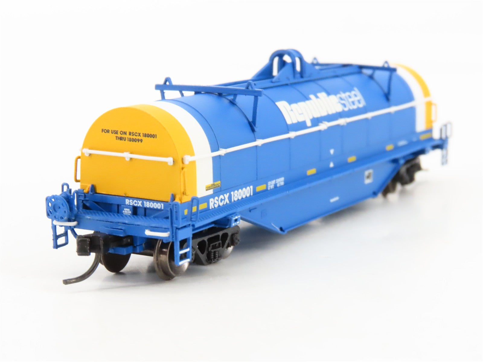N Scale Atlas 50002190 RSCX Republic Steel 42' Coil Car 180001 RTR