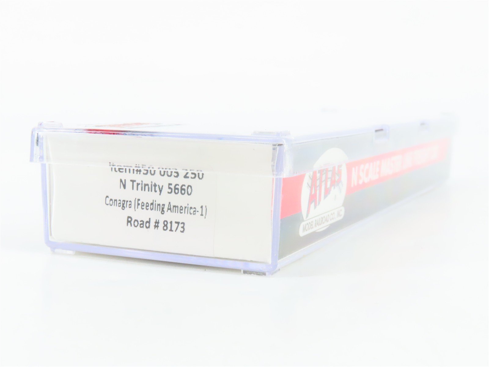 N Scale Atlas 50003250 GACX GATX Trinity 5660 4-Bay Covered Hopper 8173 RTR