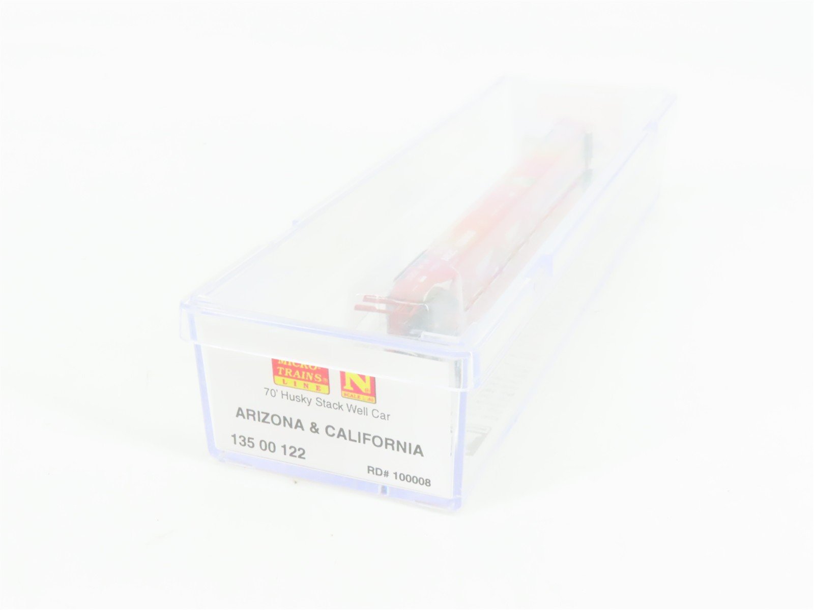 N Scale Micro-Trains 13500122 ARZC Arizona & California 70' Flat Car 100008 RTR
