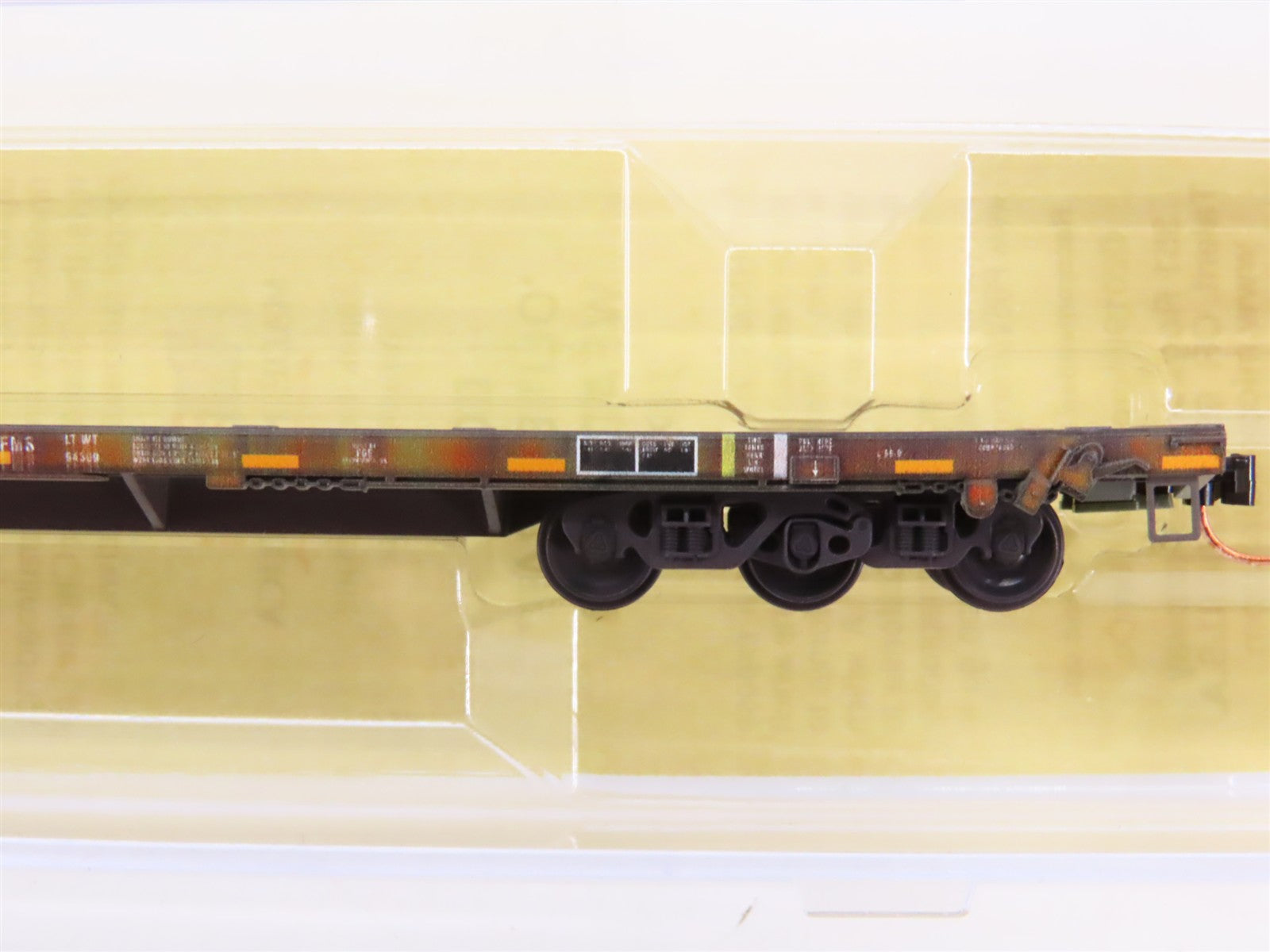N Scale Micro-Trains 13752023 DODX Department of Defense 68' Flat Car  RTR