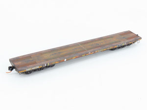 N Scale Micro-Trains 13752023 DODX Department of Defense 68' Flat Car  RTR