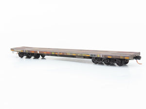 N Scale Micro-Trains 13752023 DODX Department of Defense 68' Flat Car  RTR