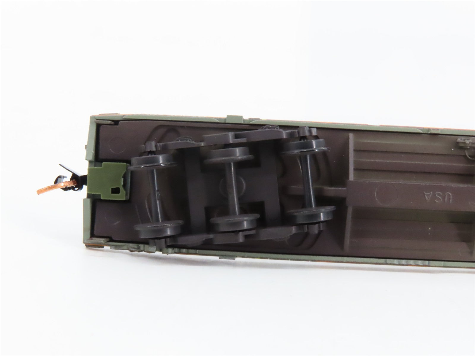 N Scale Micro-Trains 13752023 DODX Department of Defense 68' Flat Car  RTR