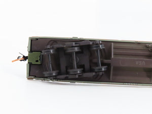 N Scale Micro-Trains 13752023 DODX Department of Defense 68' Flat Car  RTR