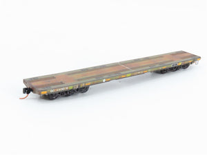 N Scale Micro-Trains 13753023 DODX Department of Defense 68' Flat Car  RTR