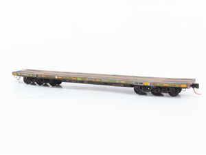 N Scale Micro-Trains 13753023 DODX Department of Defense 68' Flat Car  RTR