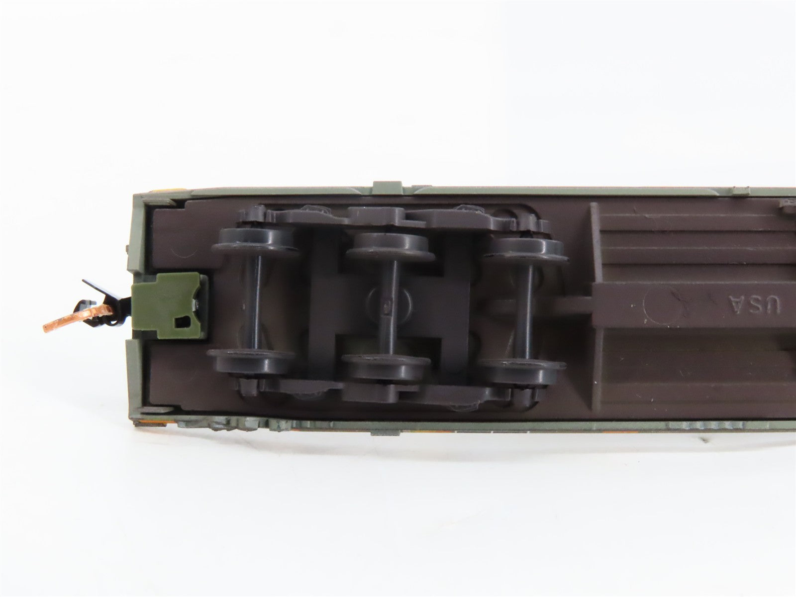 N Scale Micro-Trains 13753023 DODX Department of Defense 68' Flat Car  RTR