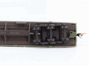 N Scale Micro-Trains 13753023 DODX Department of Defense 68' Flat Car  RTR