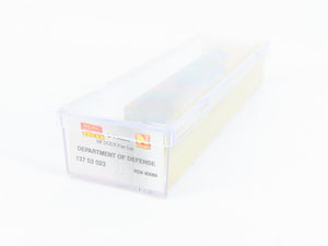 N Scale Micro-Trains 13753023 DODX Department of Defense 68' Flat Car  RTR